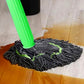 2 In 1 Microfiber Floor Mop, Microfiber Mop Wiper, Long Handle Kitchen Floor Cleaning Tool
