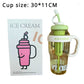 1200ML Large Capacity Sports Water Bottles Cute Portable Straw Cup Water Bottle for Couple Outdoor Sport Travel Fitness Drinking Bottle with infuser