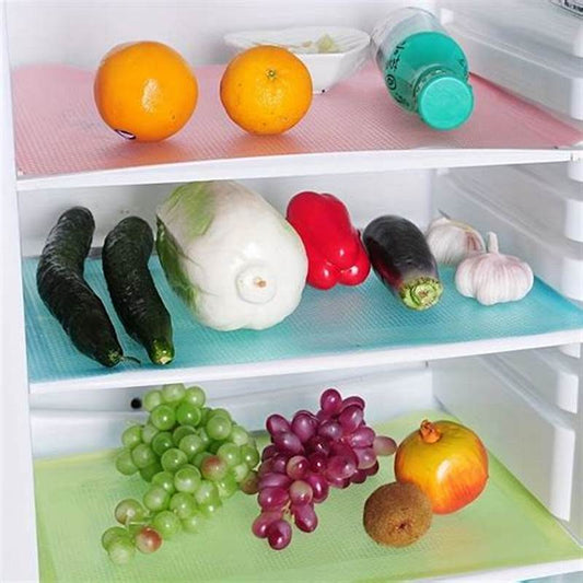 Fridge mat 4 pcs - Refrigerator Mats