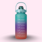 Premium Motivational Water Bottle with Time Markers