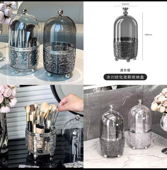 Luxury 360 Degree Rotating Makeup Brush Holders