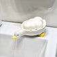 Cute Duck Self Draining Soap Holder