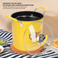 Mini Deep Frying Strainer Pot, Multifunctional Household Deep Frying Pan, Non Stick Mini Small Oil Frying Pot