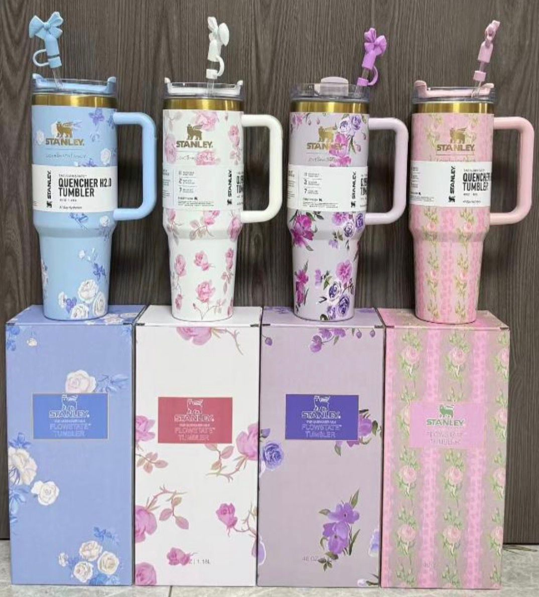 Stanley LoveShackFancy Flowstate Tumbler 40oz